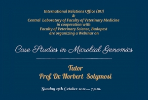 Webinar on "Case Studies in Microbial Genomics"
